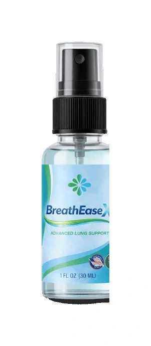 Breathe Ease X single bottle of lung support oral spray, 1 fl oz